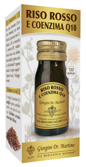 RISO ROSSO E COENZIMA Q10 30 G 150 PASTIGLIE - Farmacia Del Monaco