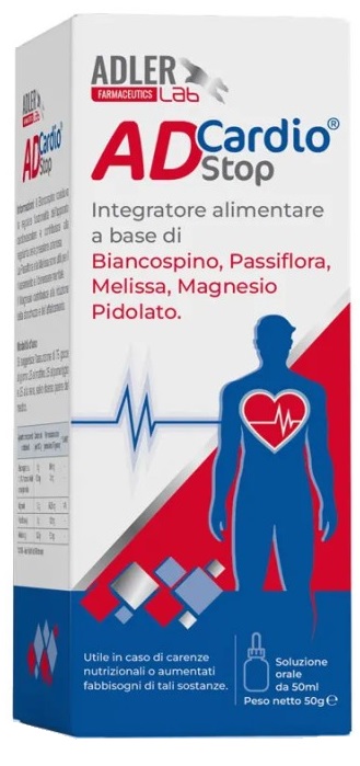ADCARDIO STOP 50 G - Farmacia Del Monaco