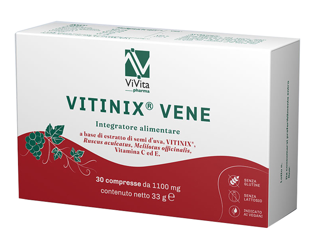VITINIX VENE 30 COMPRESSE - Farmacia Del Monaco