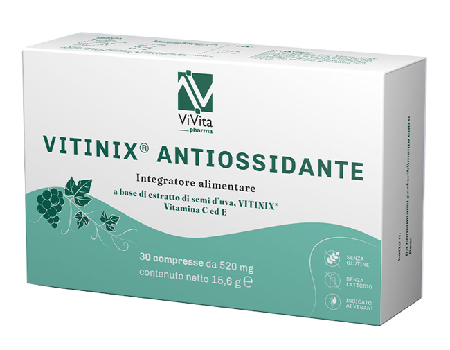 VITINIX ANTIOSSIDANTE 30 COMPRESSE - Farmacia Del Monaco