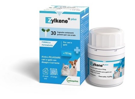 ZYLKENE PLUS CANI/GATTI 10 KG 30 CAPSULE - Farmacia Del Monaco