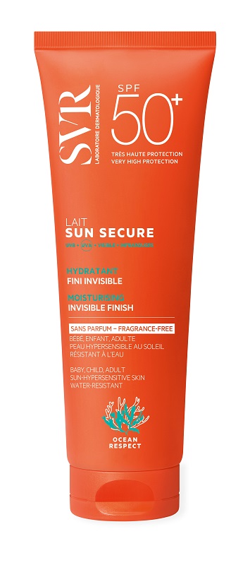 SUN SECURE LAIT SPF50+ FRAGRANCE FREE 250 ML - Farmacia Del Monaco