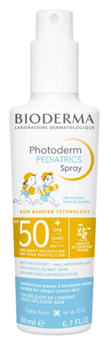 PHOTODERM PEDIATRIC SPRAY SPF50+ 200 ML - Farmacia Del Monaco