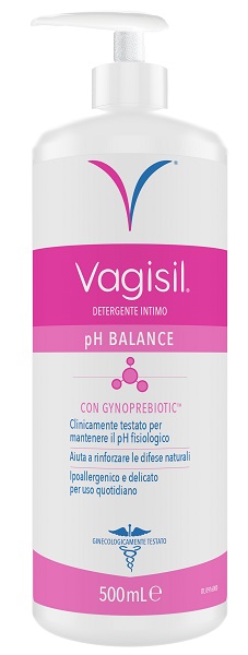 VAGISIL DETERGENTE PH BALANCE 500 ML - Farmacia Del Monaco