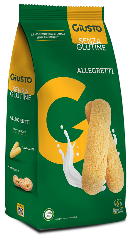 GIUSTO SENZA GLUTINE ALLEGRETTI 180 G - Farmacia Del Monaco