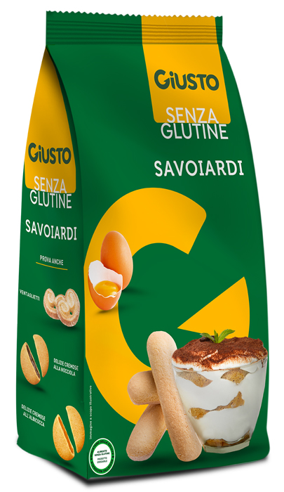 GIUSTO SENZA GLUTINE SAVOIARDI 150 G - Farmacia Del Monaco