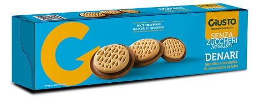 GIUSTO SENZA ZUCCHERO DENARI 120 G - Farmacia Del Monaco