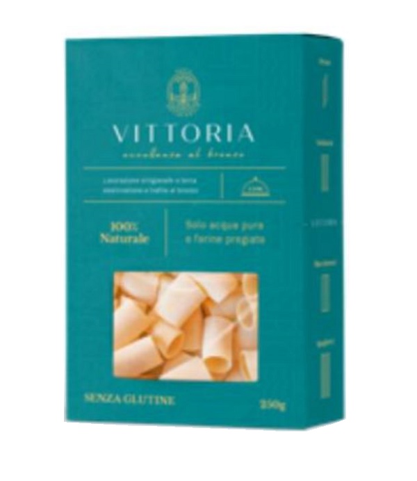 VITTORIA PACCHERI SENZA GLUTINE 250 G - Farmacia Del Monaco