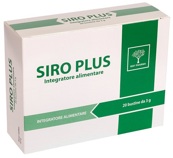 SIRO PLUS 20 BUSTINE DA 3 G - Farmacia Del Monaco