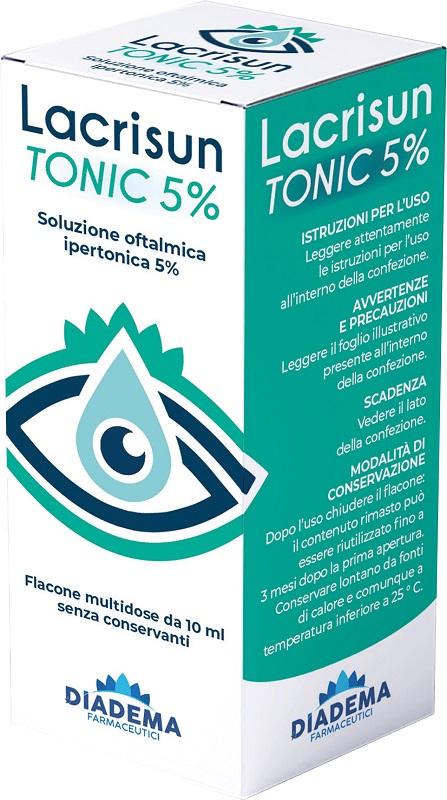 SOLUZIONE OFTALMICA IPERTONICA LACRISUN TONIC 5% 10 ML - Farmacia Del Monaco