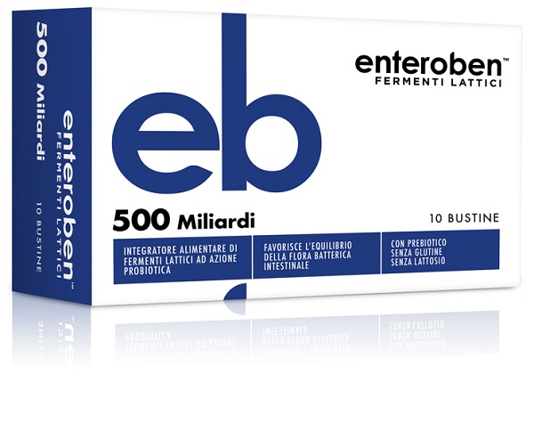 ENTEROBEN 500MLD 10 STICK PACK - Farmacia Del Monaco