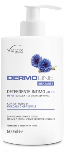 VEBIX DERMOLINE FIORDALISO DETERG.INTIMO 500 ML - Farmacia Del Monaco