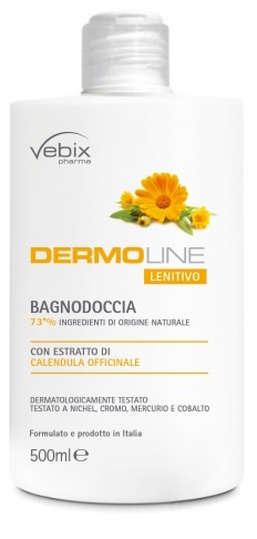 VEBIX DERMOLINE CALENDULA BAGNODOCCIA 500 ML - Farmacia Del Monaco