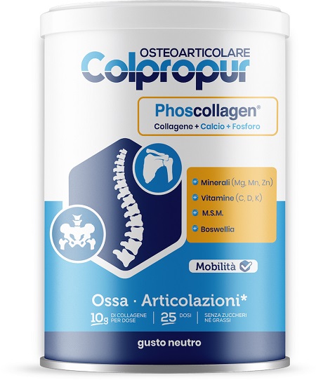 COLPROPUR POSH COLLAGENE OSTEOARTICOLARE NEUTRO COLPROPUR 325 G - Farmacia Del Monaco