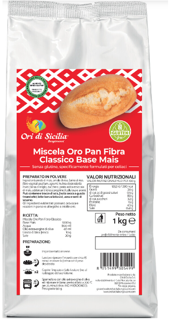 MIX ORO PAN BASE MAIS 1 KG - Farmacia Del Monaco