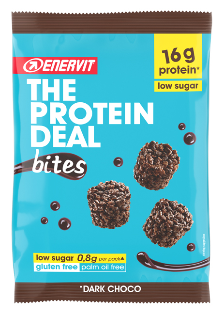 THE PROTEIN DEAL BITES DARK CHOCO 53 G - Farmacia Del Monaco
