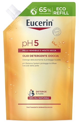 EUCERIN PH5 OLIO DOCCIA REFILL 400 ML - Farmacia Del Monaco