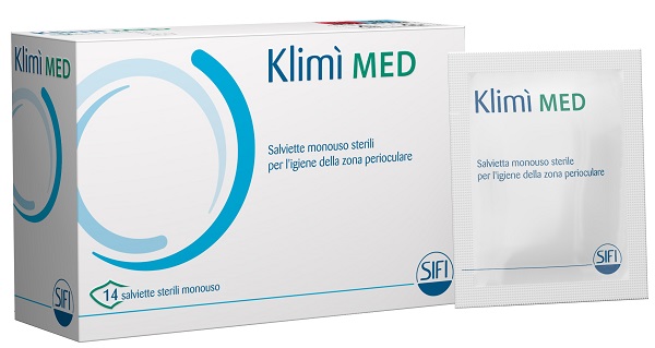 KLIMI' MED DETERGENTE PERIOCULARE 14 SALVIETTINE STERILI MONOUSO - Farmacia Del Monaco