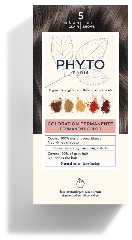 COLOR KIT 5 CASTANO CHIARO LATTE RIVELATORE 50 ML + CREMA COLORANTE 50 ML + MASCHERA PROTETTIVA COLORE 12 ML + GUANTI - Farmacia Del Monaco