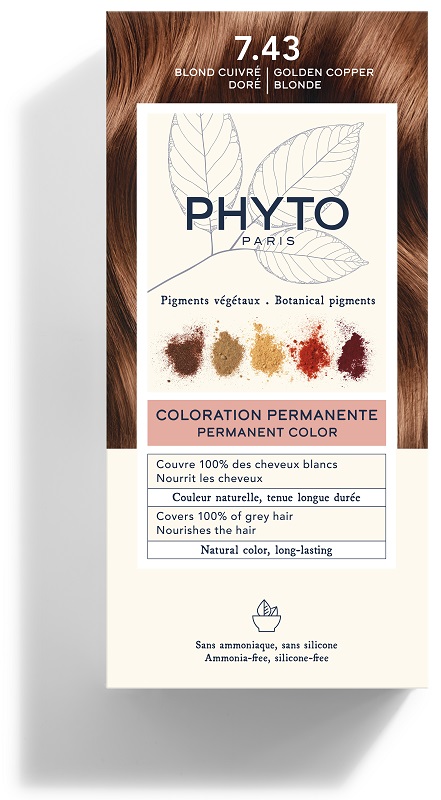 COLOR KIT 7,43 BIONDO RAMATO DORATO LATTE RIVELATORE 50 ML + CREMA COLORANTE 50 ML + MASCHERA PROTETTIVA COLORE 12 ML + GUANTI - Farmacia Del Monaco