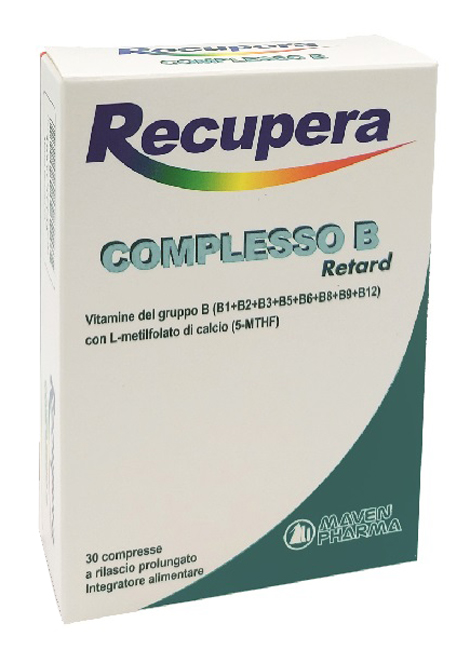 RECUPERA COMPLESSO B RETARD 30 COMPRESSE - Farmacia Del Monaco