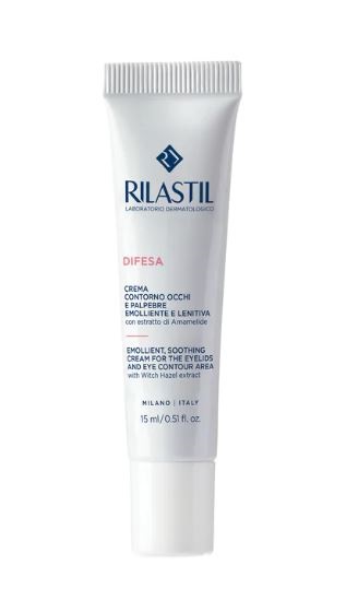 RILASTIL DIFESA CREMA CONTORNO OCCHI E PALPEBRE EMOLLIENTE E LENITIVA 15 ML - Farmacia Del Monaco