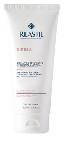 RILASTIL DIFESA CREMA VISO DETERGENTE EMOLLIENTE E LENITIVA 200 ML - Farmacia Del Monaco