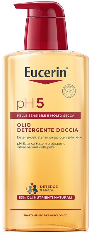 EUCERIN PELLI SENSIBILI OLIO DOCCIA 400 ML - Farmacia Del Monaco