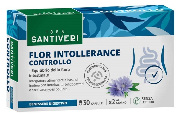 FLOR INTOLLERANCE CONTROLLO 30 CAPSULE - Farmacia Del Monaco