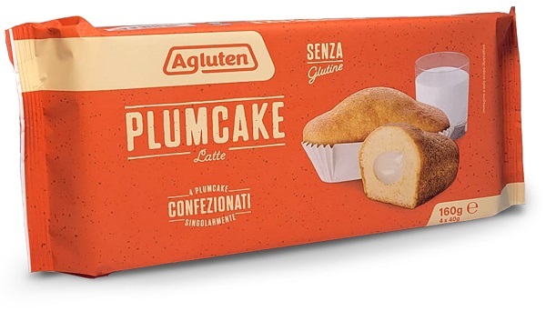 AGLUTEN PLUMCAKE LATTE 4 X 40 G - Farmacia Del Monaco