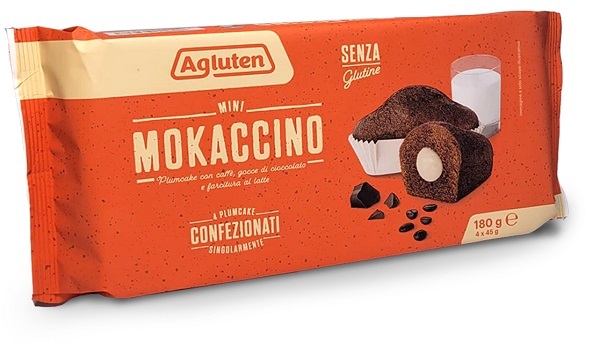 AGLUTEN MINI MOKACCINO 4 X 45 G - Farmacia Del Monaco