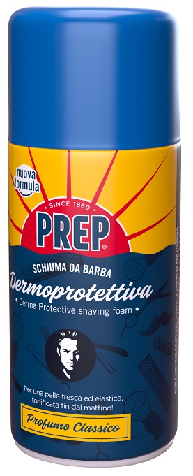 PREP SCHIUMA BARBA DERMOPROTETTIVA PROFUMO CLASSICO 300 ML - Farmacia Del Monaco