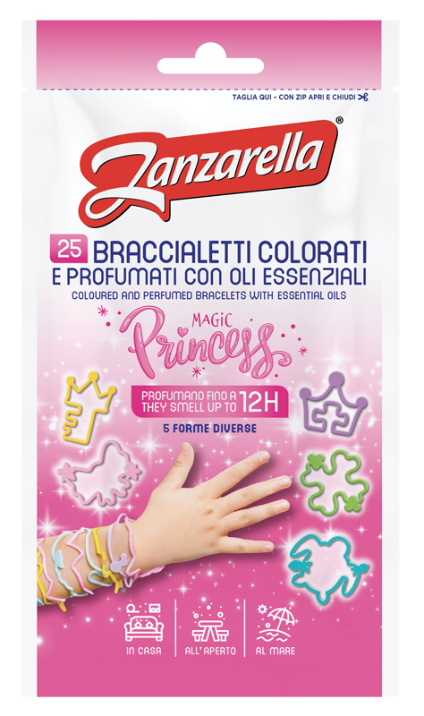 ZANZARELLA BRACCIALETTI PRINCESS 25 PEZZI - Farmacia Del Monaco