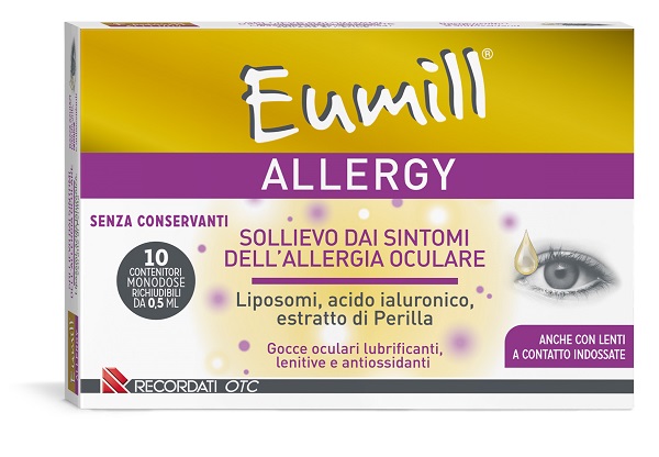 EUMILL ALLERGY GOCCE OCULARI 10 FLACONCINI DA 0,5 ML - Farmacia Del Monaco