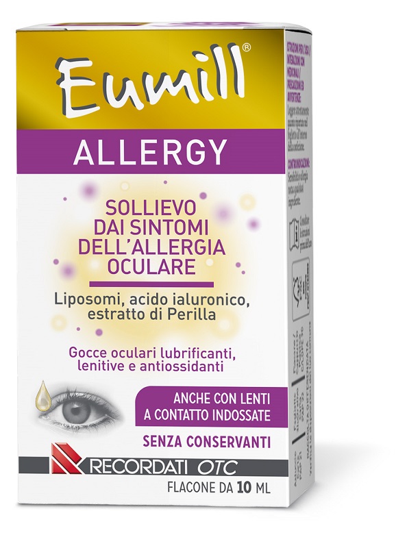 EUMILL ALLERGY GOCCE OCULARI FLACONE 10 ML - Farmacia Del Monaco