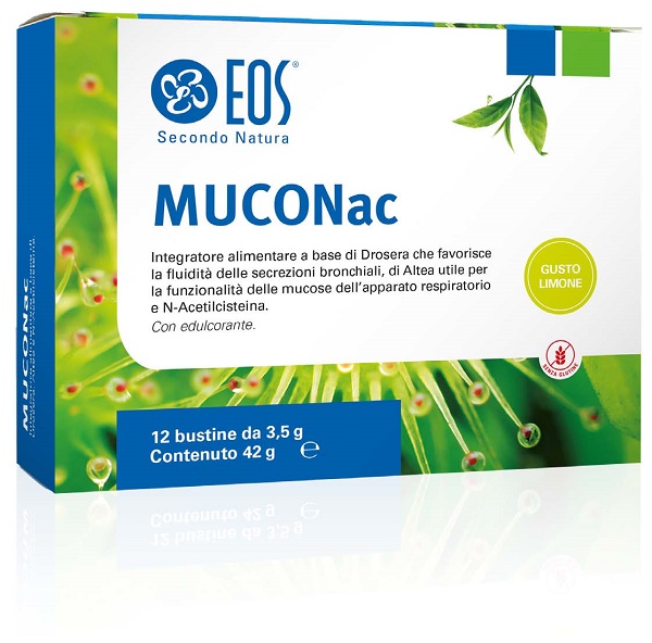 EOS MUCONAC LIMONE 12 BUSTINE - Farmacia Del Monaco