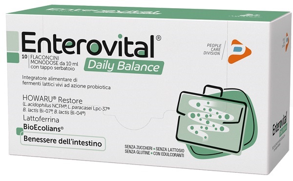 ENTEROVITAL DAILY BALANCE 10 FLACONCINI - Farmacia Del Monaco