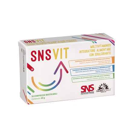 SNS VIT 30 COMPRESSE MASTICABILI - Farmacia Del Monaco