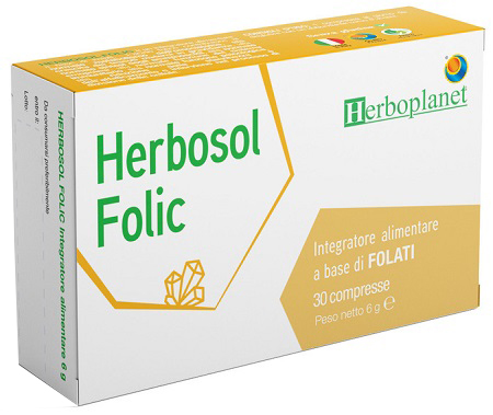 HERBOSOL FOLIC 30 COMPRESSE - Farmacia Del Monaco