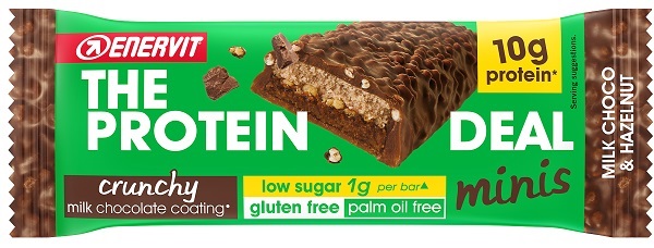 ENERVIT PROTEIN DEAL BAR HAZELNUT 33 G - Farmacia Del Monaco
