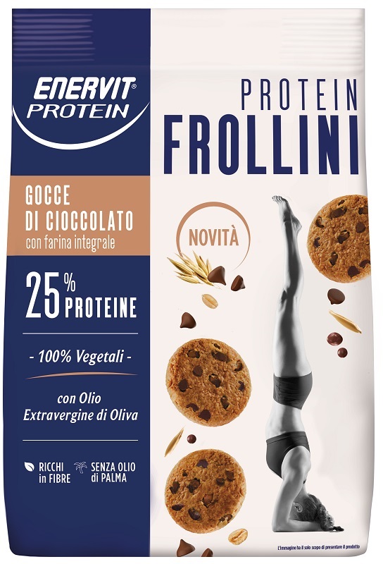 ENERVIT PROTEIN FROLLINO GOCCE CIOCCOLATO 200 G - Farmacia Del Monaco