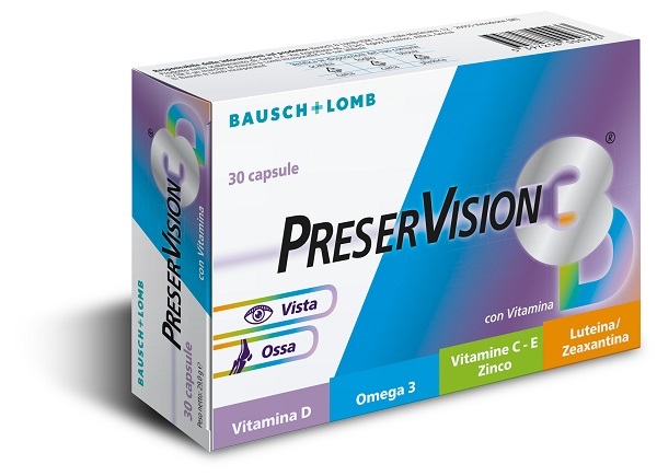 PRESERVISION 3D 30 CAPSULE MOLLI - Farmacia Del Monaco