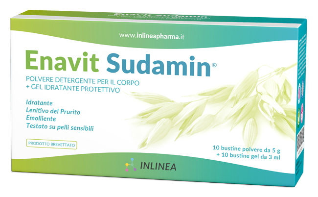 ENAVIT SUDAMIN 10 BUSTINE POLVERE DA 5 G + 10 BUSTINE GEL DA 5 ML - Farmacia Del Monaco