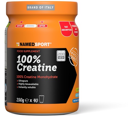 100% CREATINE 250 G - Farmacia Del Monaco