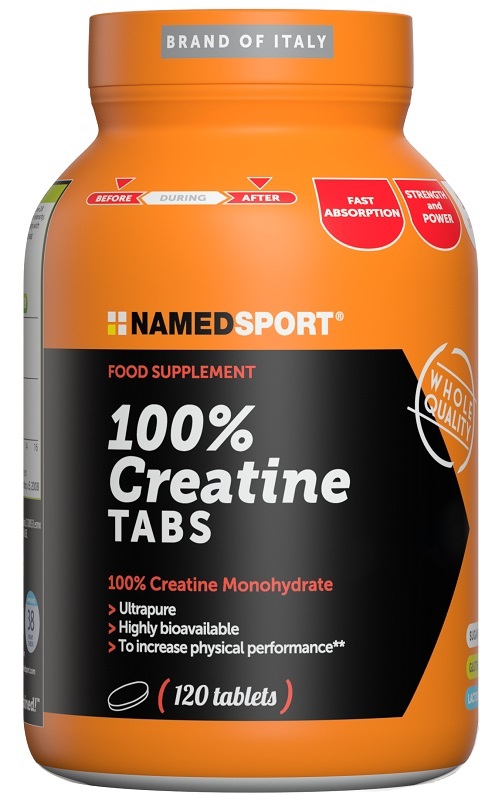 100% CREATINE TABS RB 120 COMPRESSE - Farmacia Del Monaco