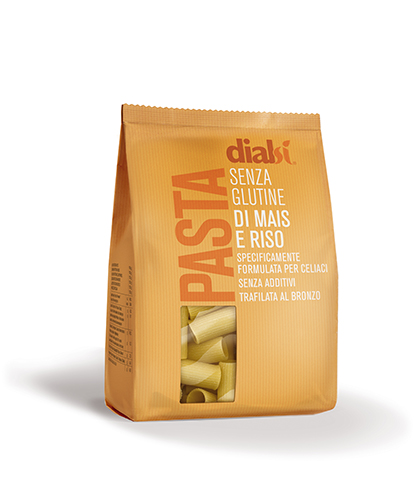 DIALSI' PASTA SENZA GLUTINE DI MAIS E RISO RIGATONI 61 800 G - Farmacia Del Monaco