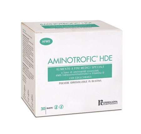 AMINOTROFIC HDE ALIMENTO DIETETICO DESTINATO AI FINI MEDICI SPECIALI 30 BUSTINE 6,5G - Farmacia Del Monaco