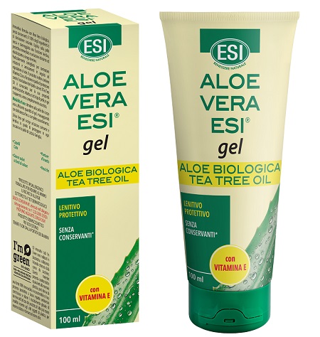 ESI ALOE VERA GEL TEA TREE CON VITAMINA E 100 ML - Farmacia Del Monaco