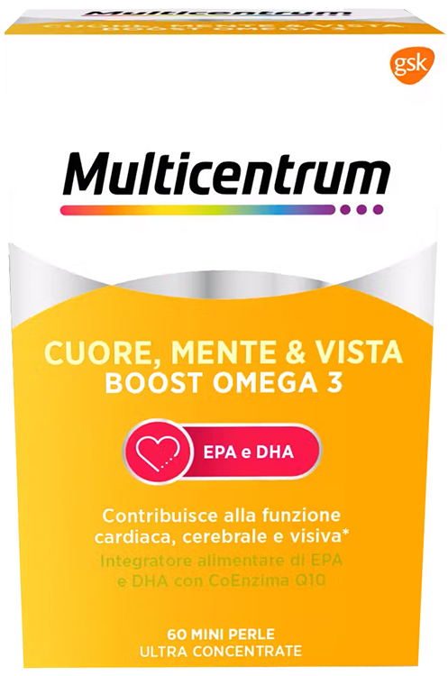 MULTICENTRUM BOOST OMEGA 120 CAPSULE - Farmacia Del Monaco