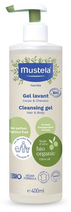 MUSTELA GEL DETERGENTE BIO 400 ML - Farmacia Del Monaco